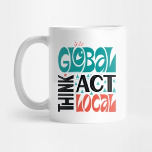 think global Mug